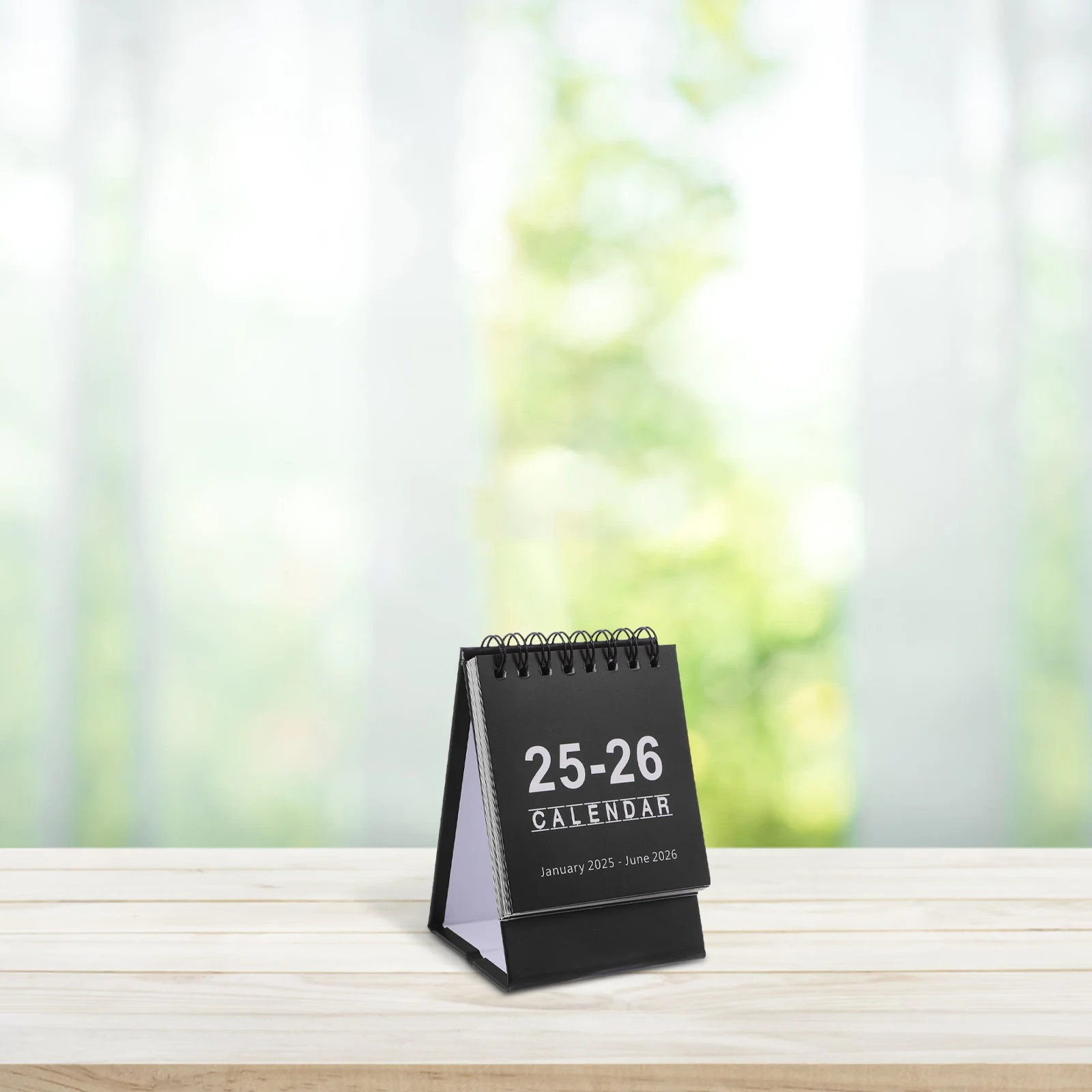 

Mini Notepad 2024 2025 Standing Flip Desk Paper Planner Compact Small Table Calendar Monthly Desktop Planner Decorative Office