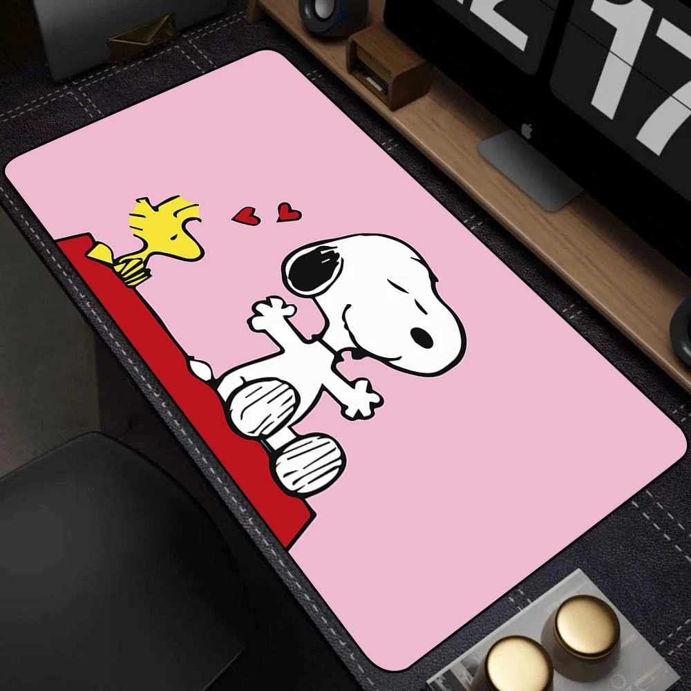 Cartoon Cute S-Snoopys Dog Mouse Pad Mouse Gamer Gaming Pad 