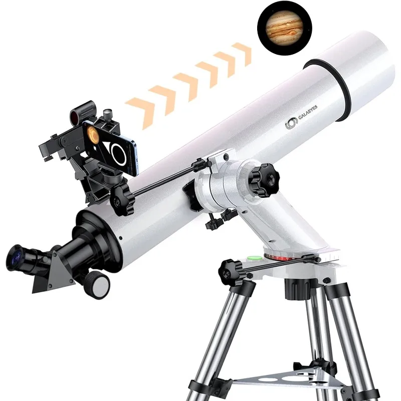 Adult high-power telescope, very suitable for astronomy enthusiasts/beginners/children GALAEYES