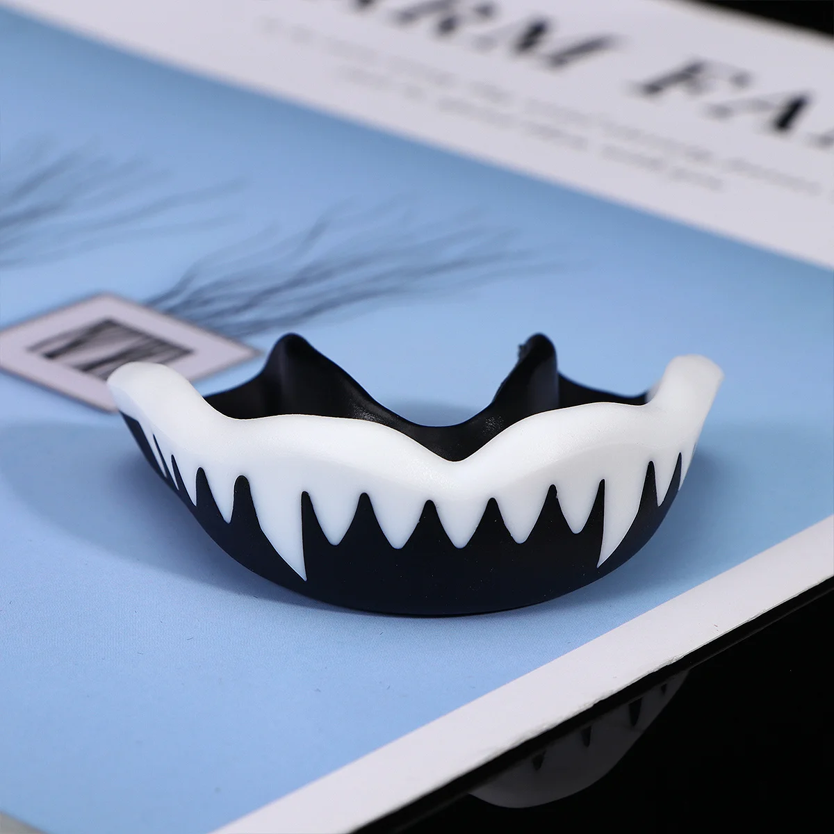 

1Pcs Boxing Mouth Guard Durable Eva Sports Mouthguard for Football Hockey Rugby Teeth Protector Comfortable Breathing Design