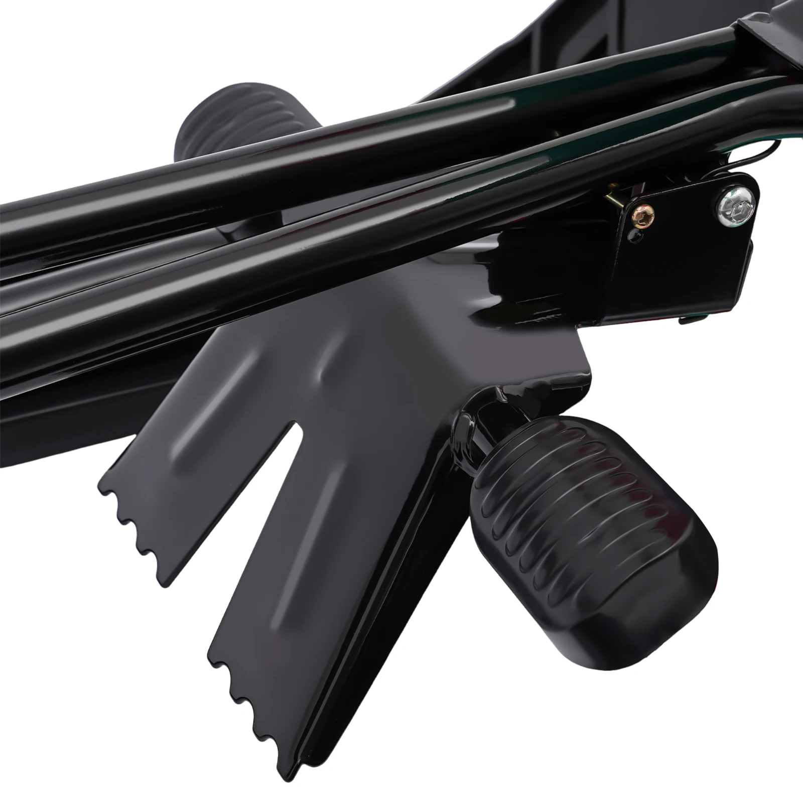 Heavy Duty Snow Racer Sled for Kids, Ski Sled Slider Board W/ Steering Wheel Twin Brakes