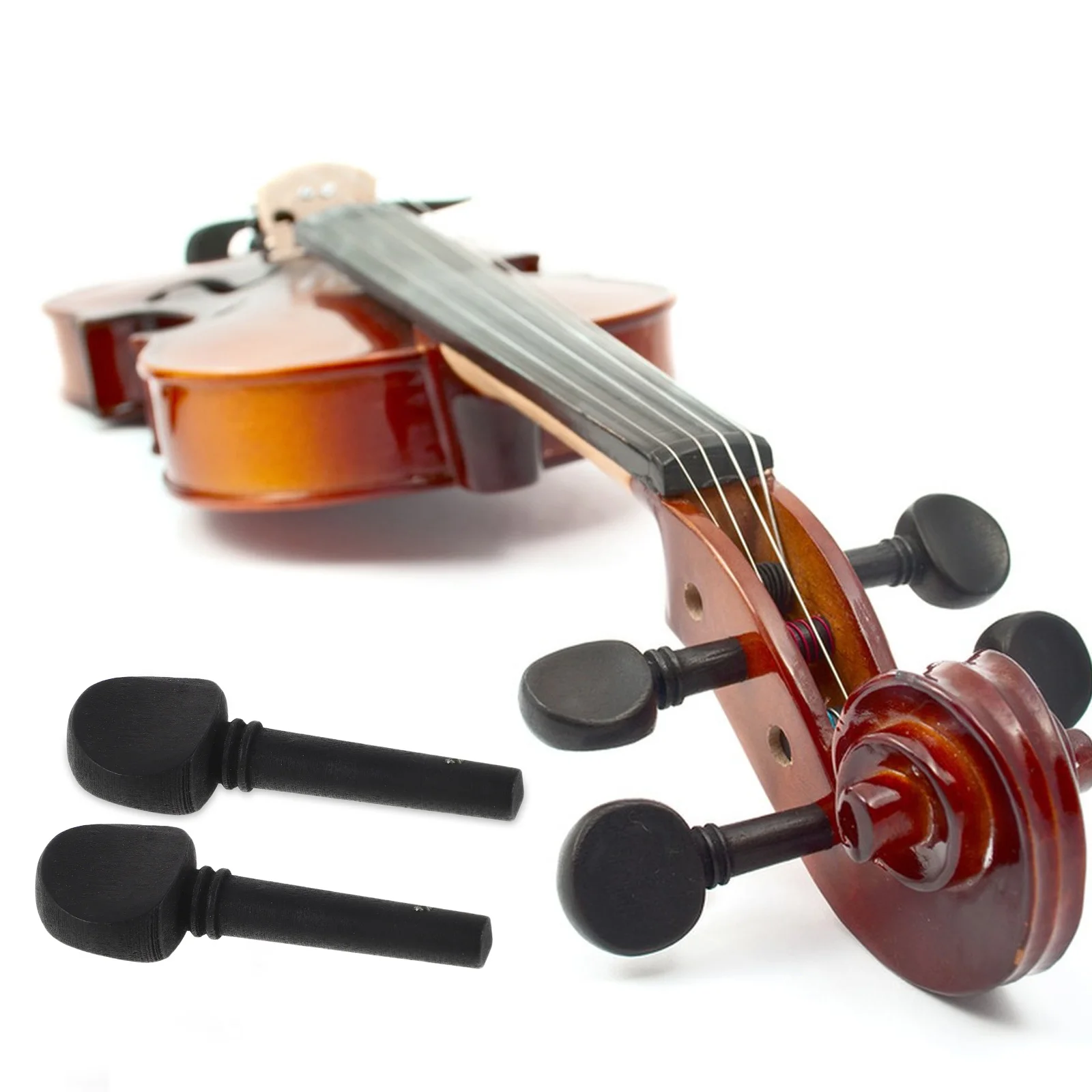 

Violin Accessories Professional Tuning Pegs Practical Replacement Stringed Instrument