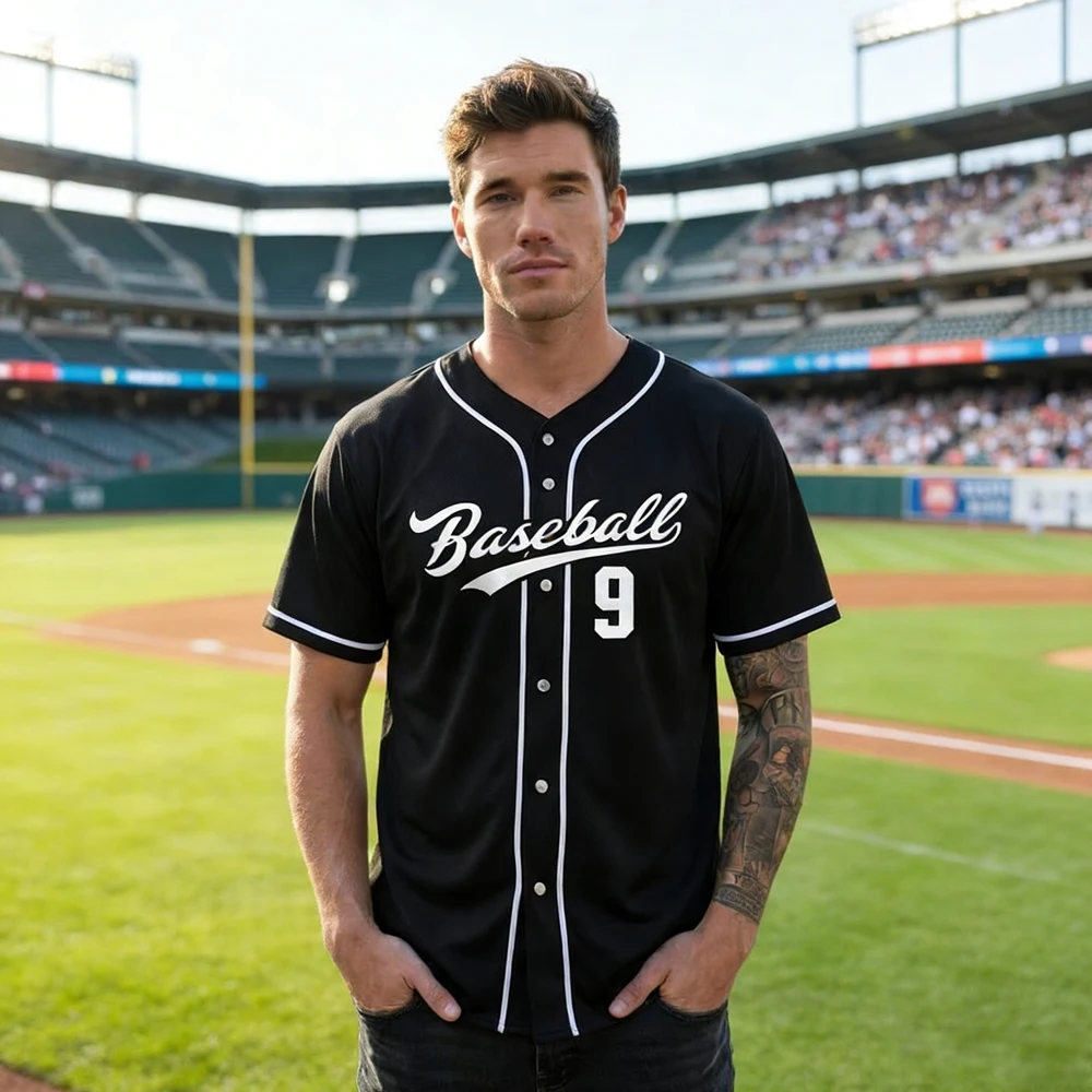 2026 New High-Quality Baseball Uniforms Summer Outdoor Breathable Sportswear WIFRU Men's Women's Baseball Fan Customizable Tops