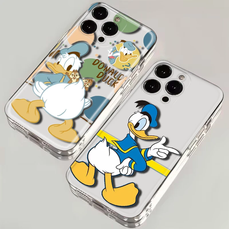 E39 Donald Duck Soft Case for Tecno POP 4 Pro 5 5P Camon 15 18 18T 18I 19 Spark 8P 8C 7T GO Pova 3 KD7 CD7 BC3