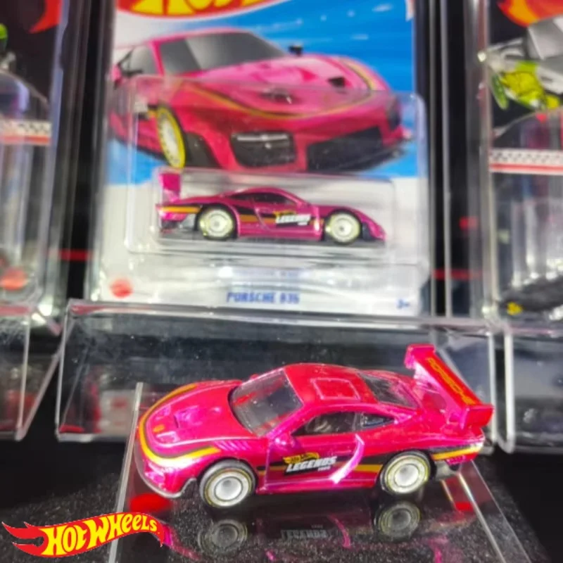 hot-wheels-legends-tour-porsche-935-pink-diecast-alloy-car-collectible-toy-model-adult-car-enthusiasts-hobby-toy-alloy-car-gift