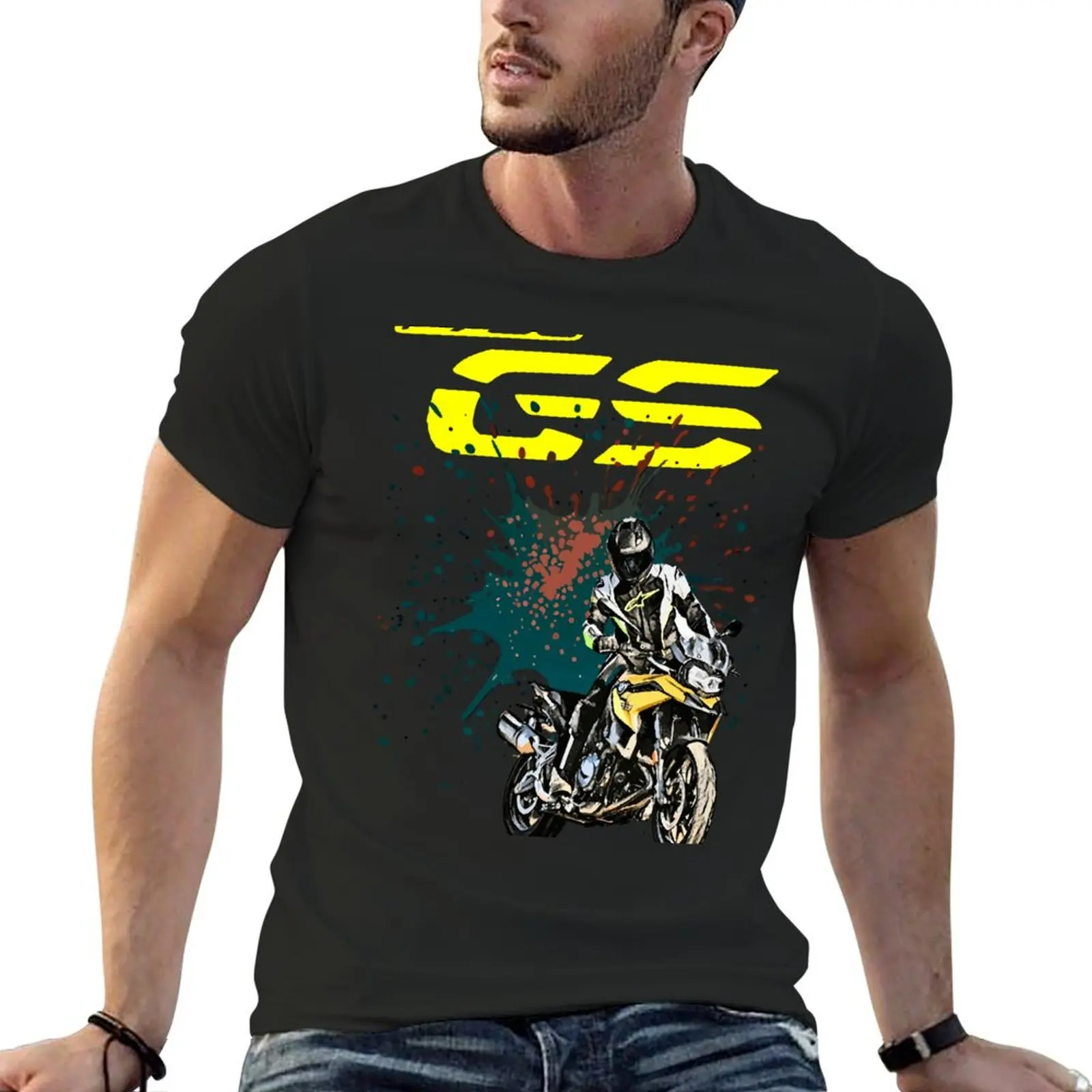 

GS Adventure F750 T-Shirt boys animal print oversized t shirt t shirts for men pack