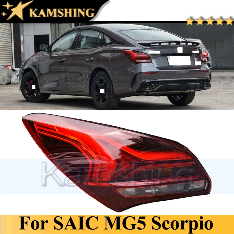 

Kamshing Внешний задний бампер Задний фонарь Задний фонарь для SAIC MG 5 MG5 Скорпион Задний фонарь Задний фонарь Тормозной стоп Задний указатель поворота