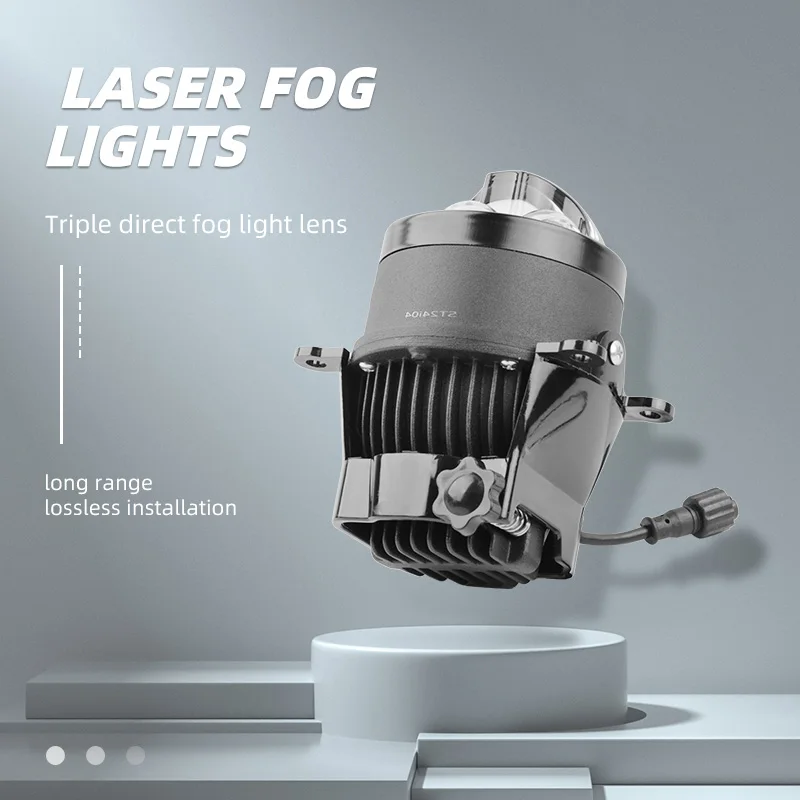83W High Power 3 inch 3 laser LED Headlight Fog Lamp Lens CSP Chip LED Fog Lights Projectors Universal Honda - Image 5