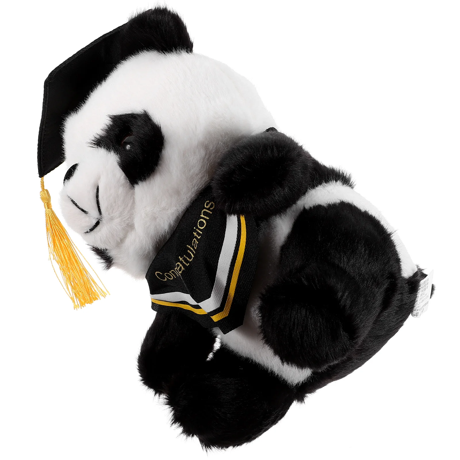 Doctor Panda Plush Figure Toys Adorable Cartoon Stuffed Graduation Bear Gift