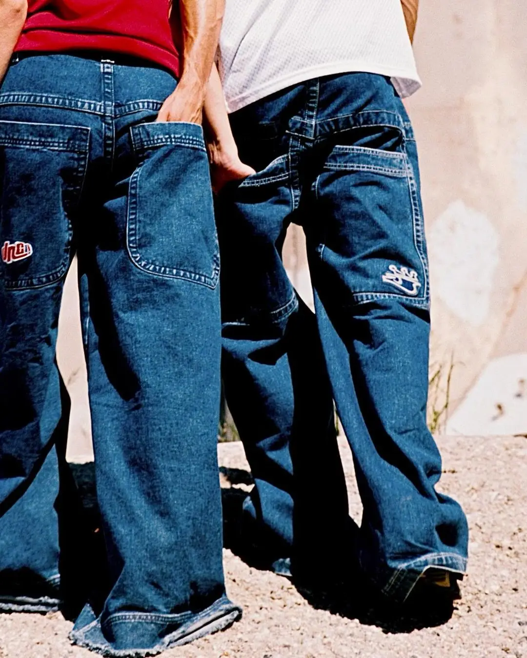 

Брюки-карго в стиле Харадзюку JNCO Y2K, Мужская одежда, мешковатые джинсы, Готическая уличная одежда для мужчин и женщин, винтажные Свободные мешковатые джинсы