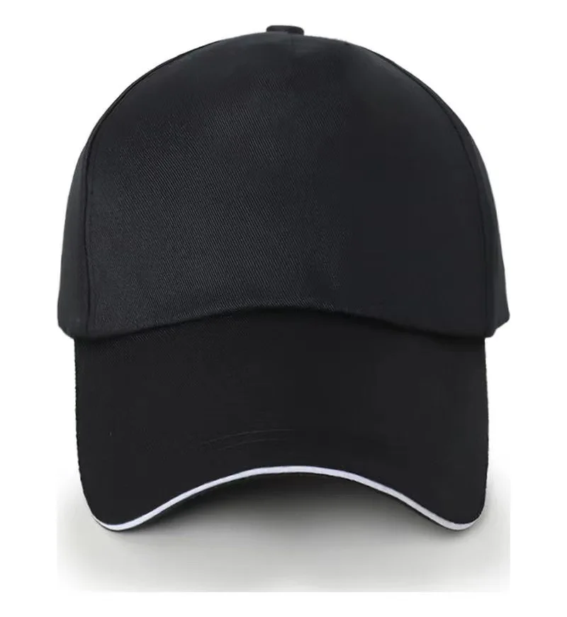Cheap Polyester Baseball Cap Unisex Custom Logo Colid Color Embroidery Print Add Your Own Logo Promotional Sun Hat For Outdoor