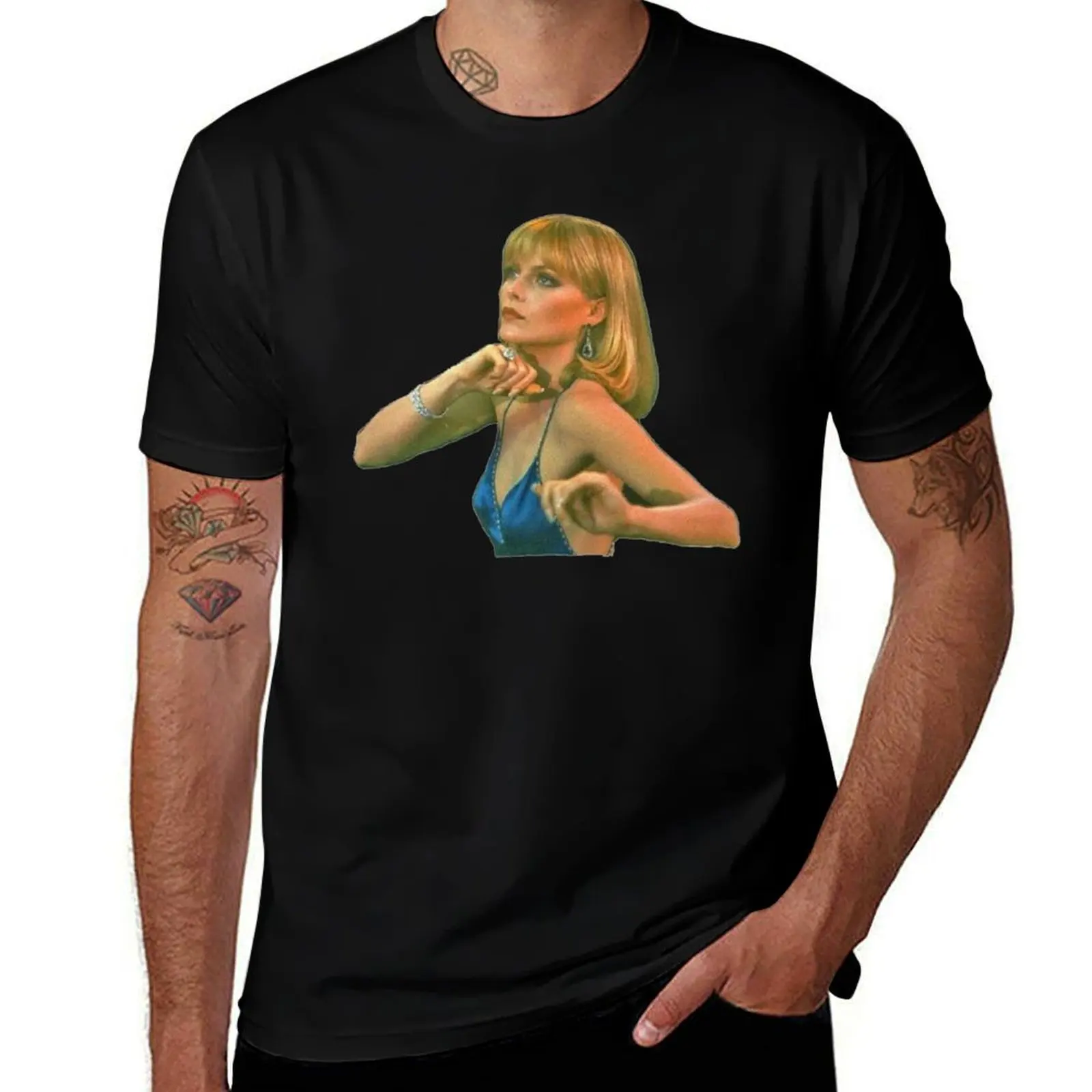 Michelle Pfeifer Scarface T-Shirt Plus Size All Match Tee Shirt T-Shirt