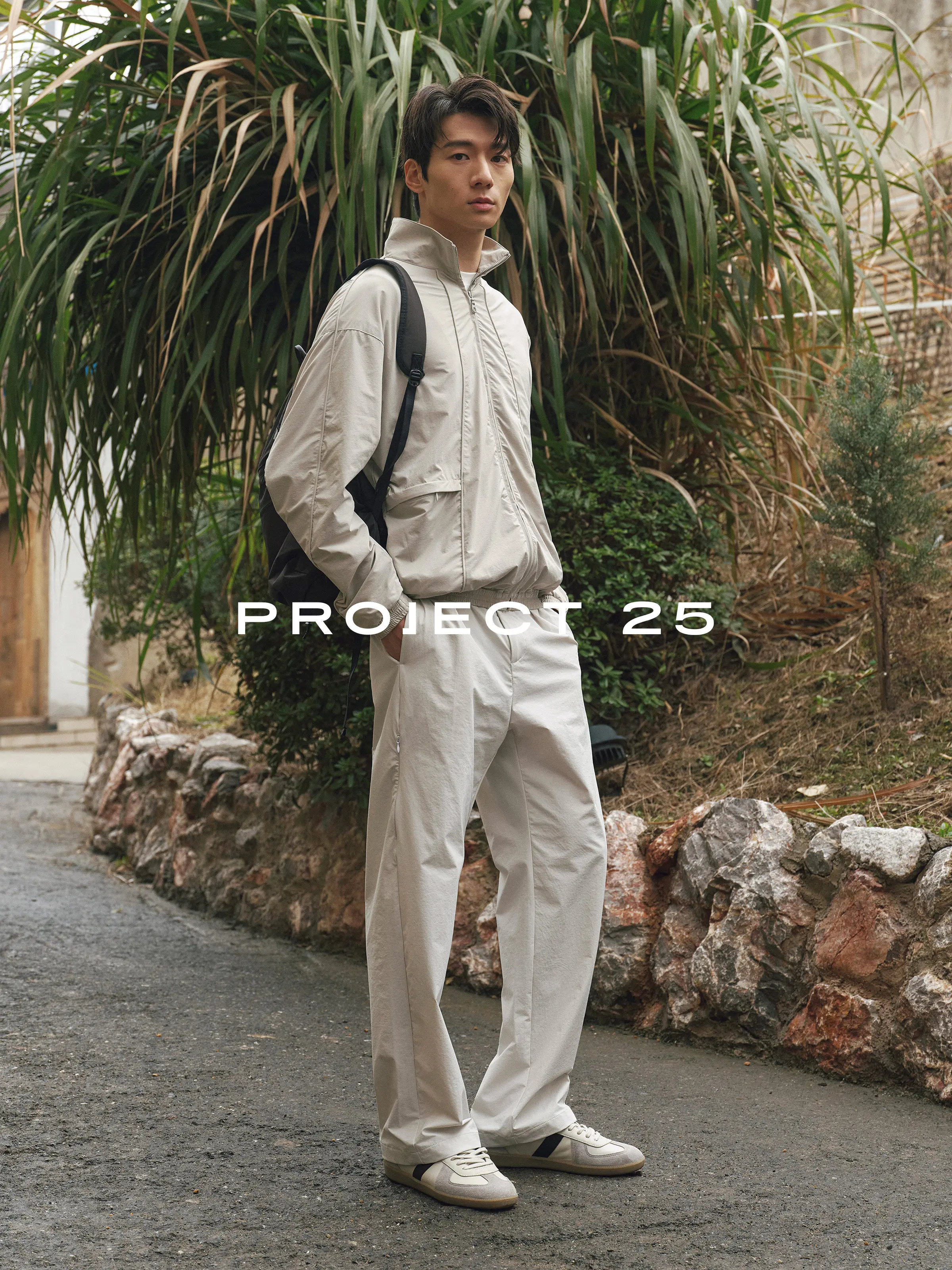 PROJECT 25 Men Nylon 4-Way Stretch Casual Pants Wrinkle Resistant Water Repellent Techwear Outdoor Commuter Functional Trousers