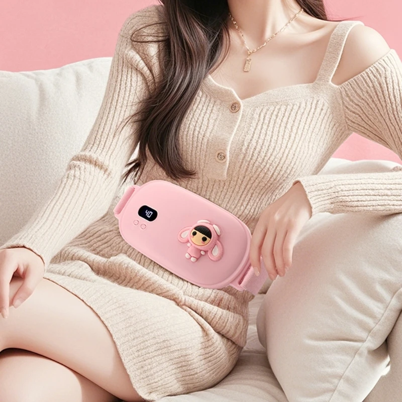 

Menstrual Heating Pad,Electric Cordless Heated Waist Belt,Fast Heating Pad Menstrual/Period,Back or Belly Relief