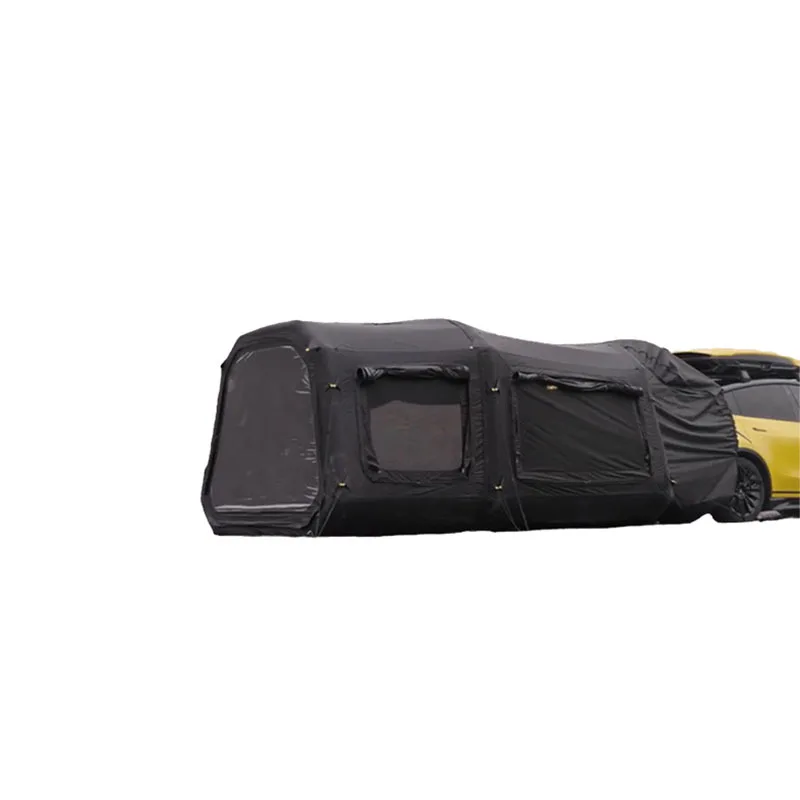Inflatable tent outdoor thickened rainproof camping family tent portable lightweight quick-opening tent