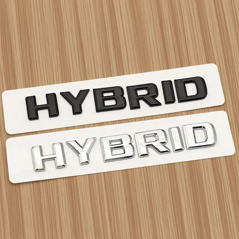 ثلاثية الأبعاد ABS رسائل الهجين سيارة الخلفي الجذع ملصق شارة لمرسيدس S400 L ML450 E300 E400 W211 W212 W163 W164 W221 W222 اكسسوارات #1