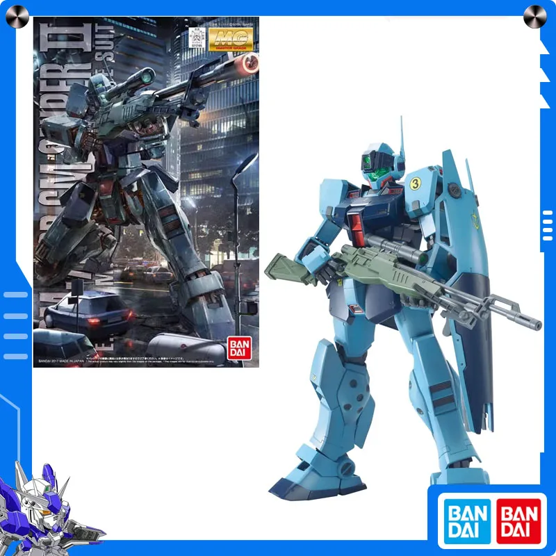 

Original Bandai Master Grade Kits Gundam 0080 1/100 MG GM Sniper II Action Figure Assembly Model Collect Ornament Festival Gift