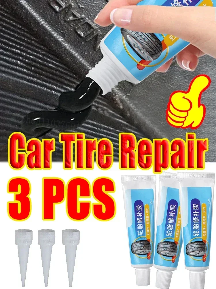 Tire Repair Glue Super Strong Rubber Glues Black Rubber Wear-resistant Non-corrosive Adhesive Instant Strong Bond Leather