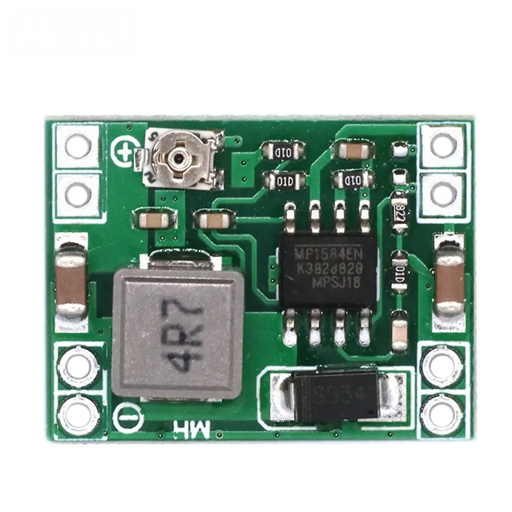 MP1584EN 3A Ultra-Small Size DC-DC Step Down Supply Module Adjustable Power Step-down Descending Output 24V 12V 9V 5V 3V MP1584