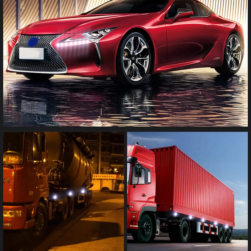 

2PCS 23mm 12SMD 4014 Eagle Eye LED - Car DRL Backup Turn Signal License Plate Lamps