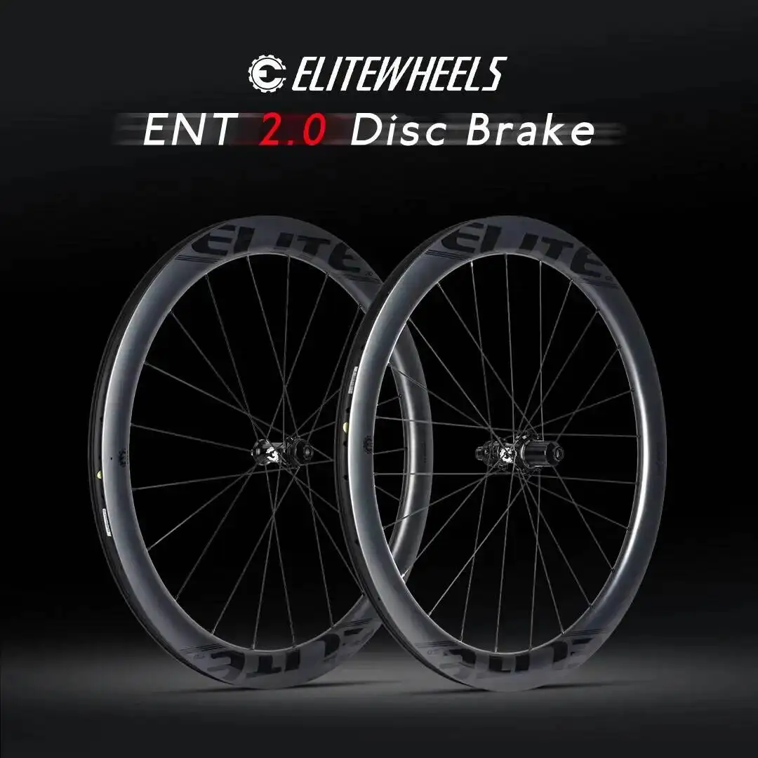 ELITEWHEELS カーボンホイール ENT 2.0 ディスクブレーキ UCI規格 50mmディープ 28mm 日本限定 後輪のみ