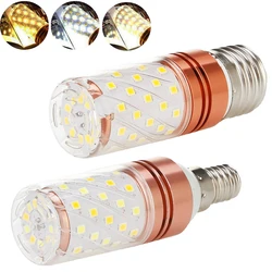 E ​ 14 E27 LED Lampadina a mais 20W 16W 12W 110V 220V Lampade a risparmio energetico 2835SMD 3000-6000K Lampada a LED Sostituisci la luce alogena per la casa