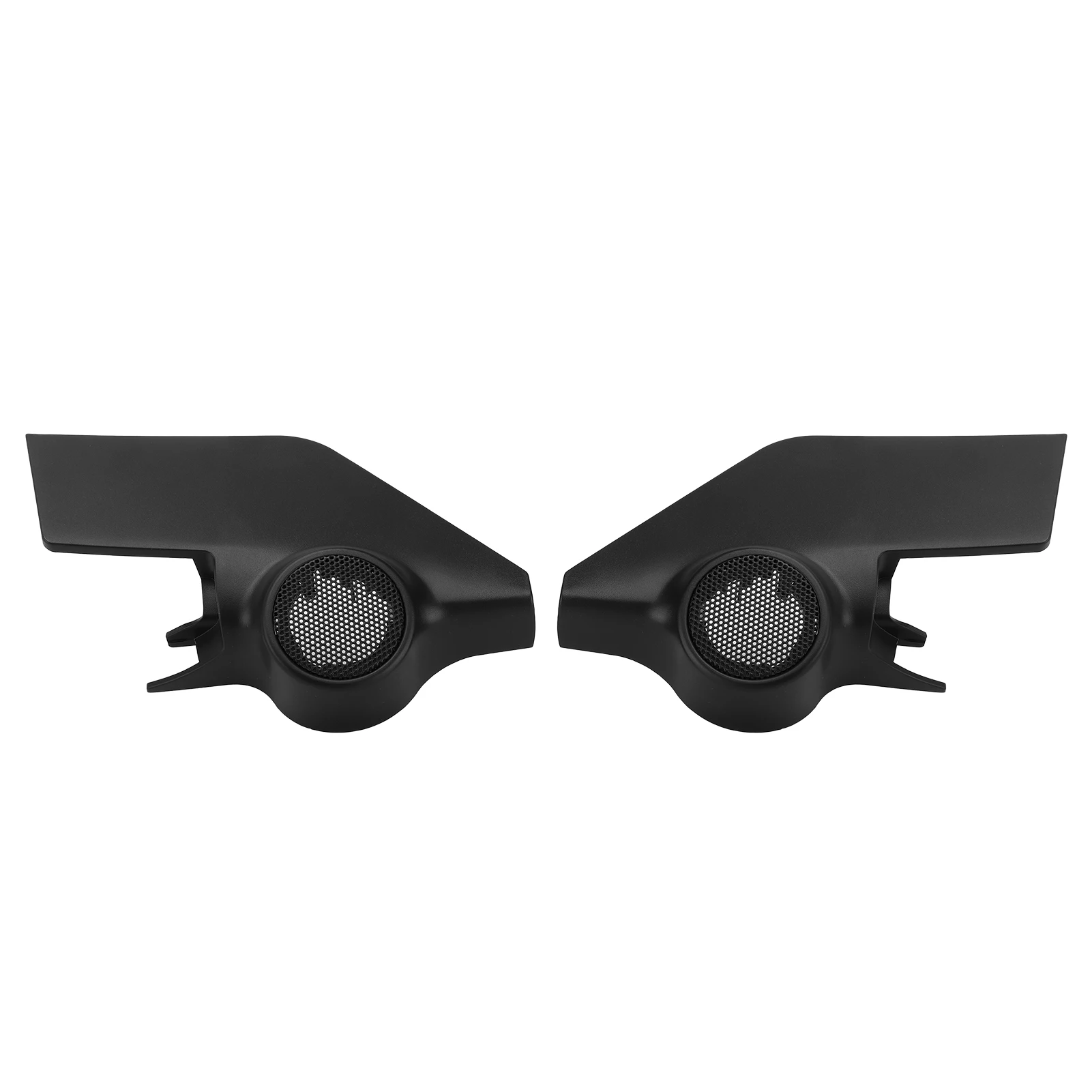 2pcs Door Tweeter Cover Black ABS Speaker Trim Replacement for Nissan Sentra 2012-2021