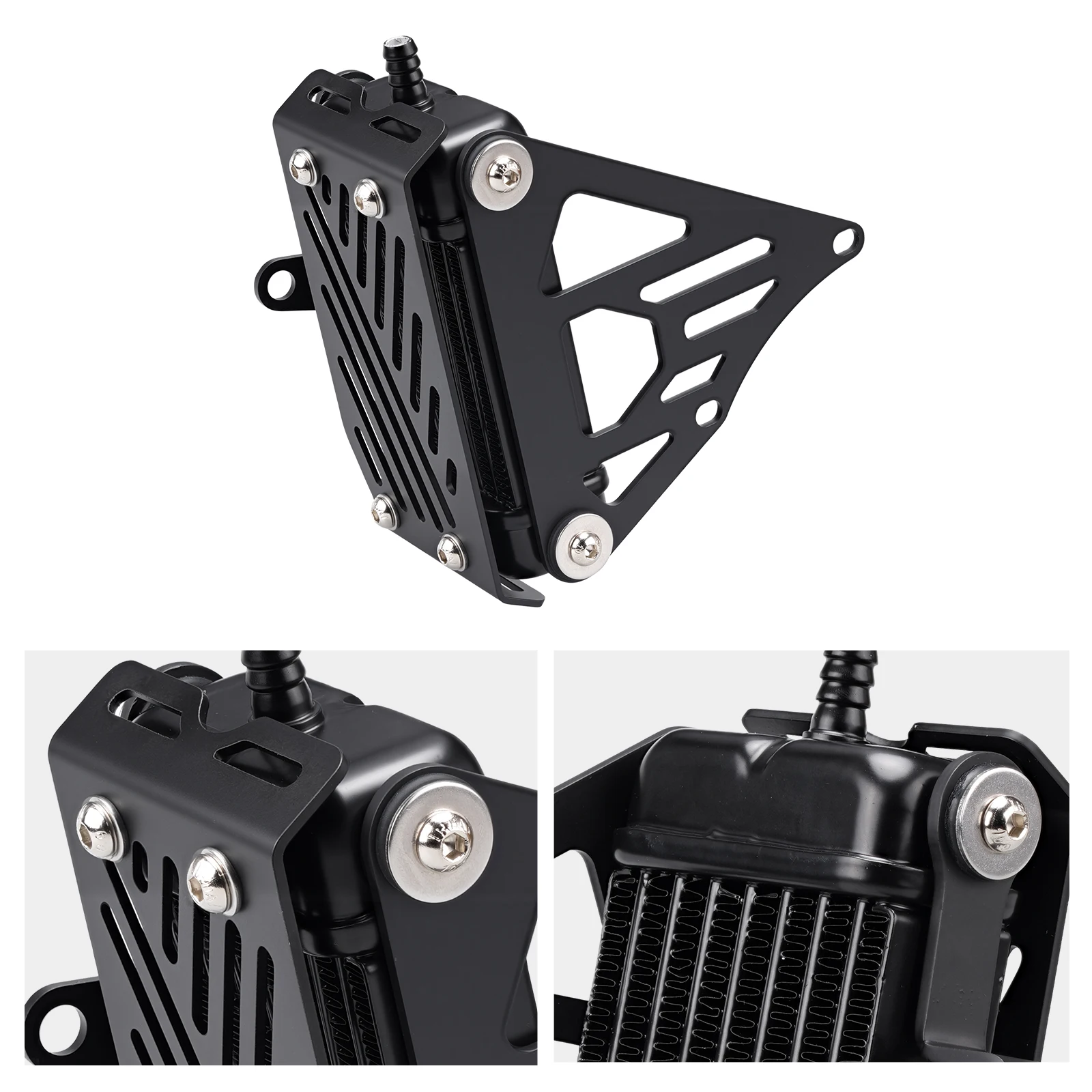 Efficient Heat Dissipation Motorcycle Engine Oil Cooler Radiator Mount Bracket Assebmly For 2025 Honda XR650L XR 650L 1993-2025