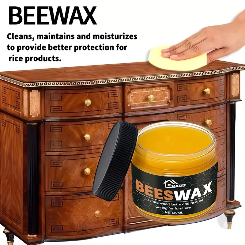 Wooden Furniture Polishing Beeswax Wood Floor Maintenance Beeswax Wood Care Wax Waterproof Furniture Maintenance Beeswax