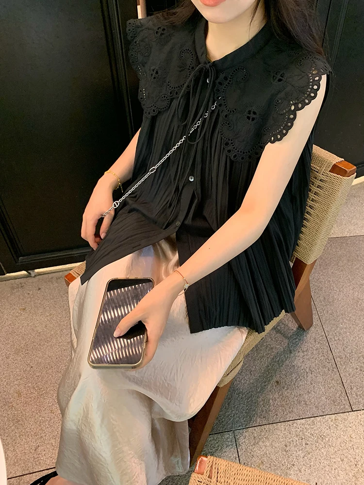 

ii 42AM000 Folded Svel irt Cotton Nylon Women's Busin Casual Sle Straight Cut Resistant Dirt Summer irt