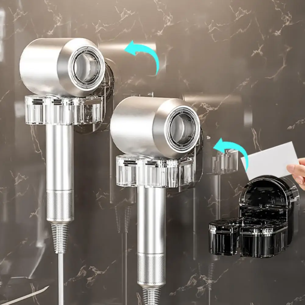 Hair Hair Dryer Holder Bathroom Organizer Wall Mount Hair Dryer Rack with Suction Cup Adjustable Straightener Holder Easy - Aliexpress Deal