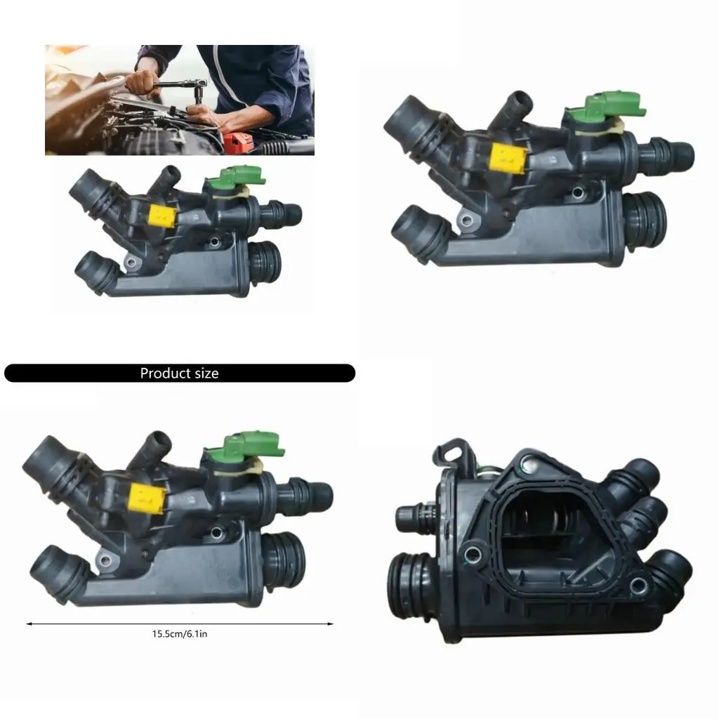 

02DE High Efficiency Engine Water Outlet Chamber 9827818480 ABS Cooling System Component Enhancing Heat Dissipation Design