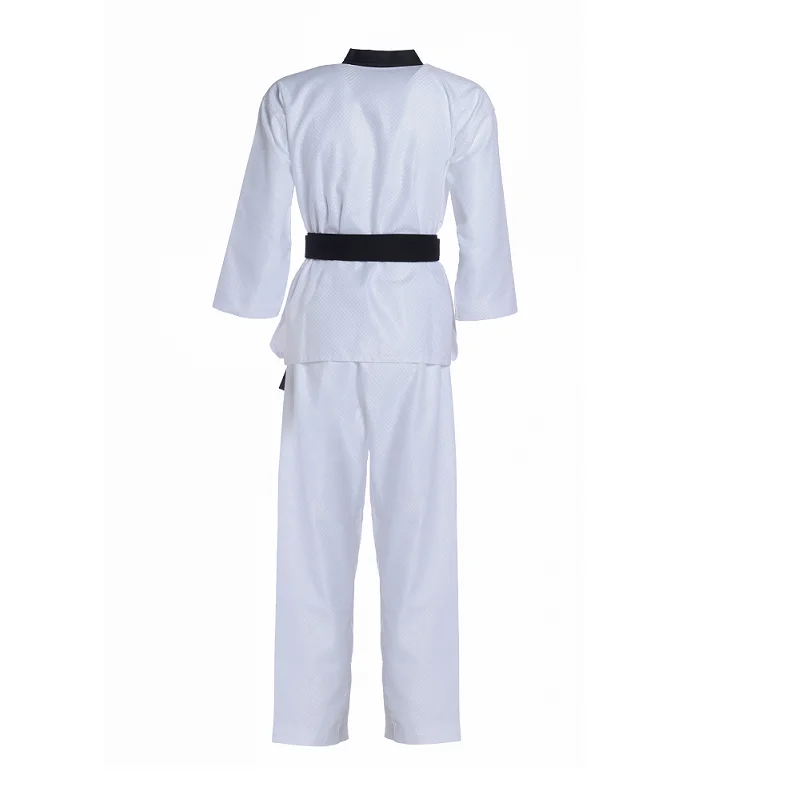 2023 WTF Taekwondo Uniform Children\'s Judo Karate Training Suit Large Mesh Material Men\'s and Women\'s Comfortable and Breathable