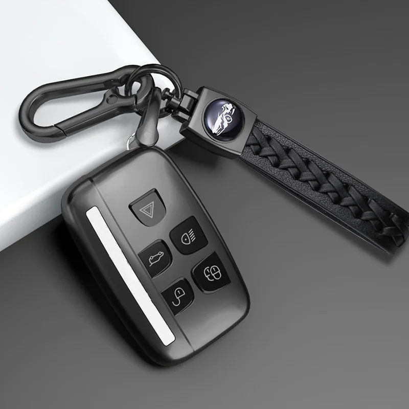 TPU Auto Remote Key Case Abdeckung Shell Fob Für Land Rover Range Rover Evoque Discovery Sport Velar Für Jaguar XE E-PACE XF Schlüsselbund – Detail 5