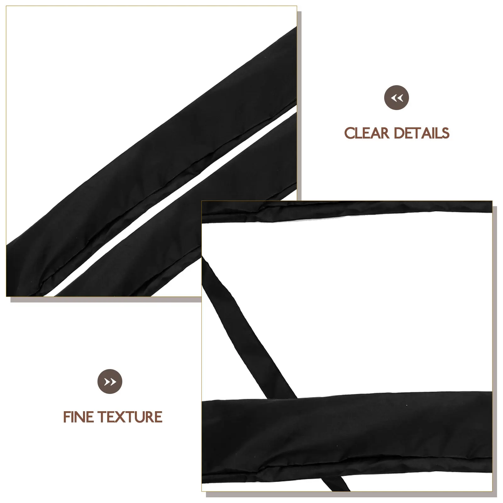 

2Pcs Umbrella Storage Bag Sleeve Waterproof Adjustable Strap Folding Umbrella Cover Protector for Car Outdoor Use