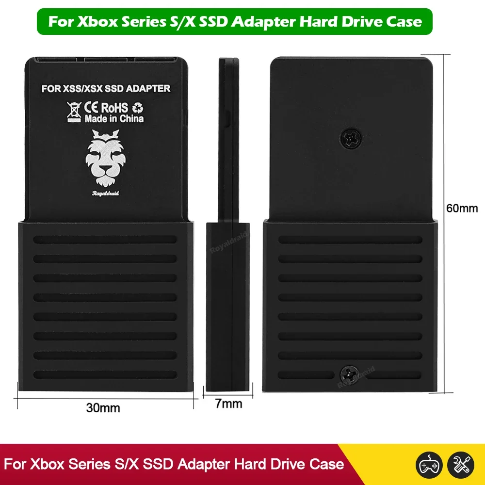 For Xbox Series X/S External SSD Adapter Expansion Card - M.2 NVME 2230 Console Hard Drive Conversion Box for Storage Expansion