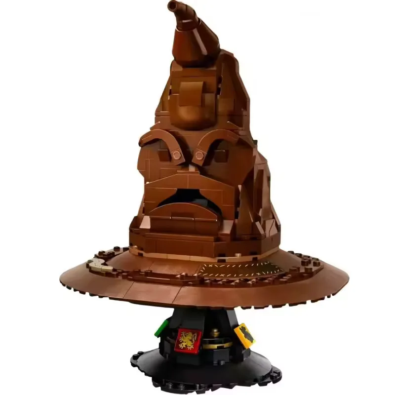 

561pcs Classic Movie Creative Building Blocks Magic Hat Talking Sorting Hat Assembly Building Blocks Set Boy Toy Gift