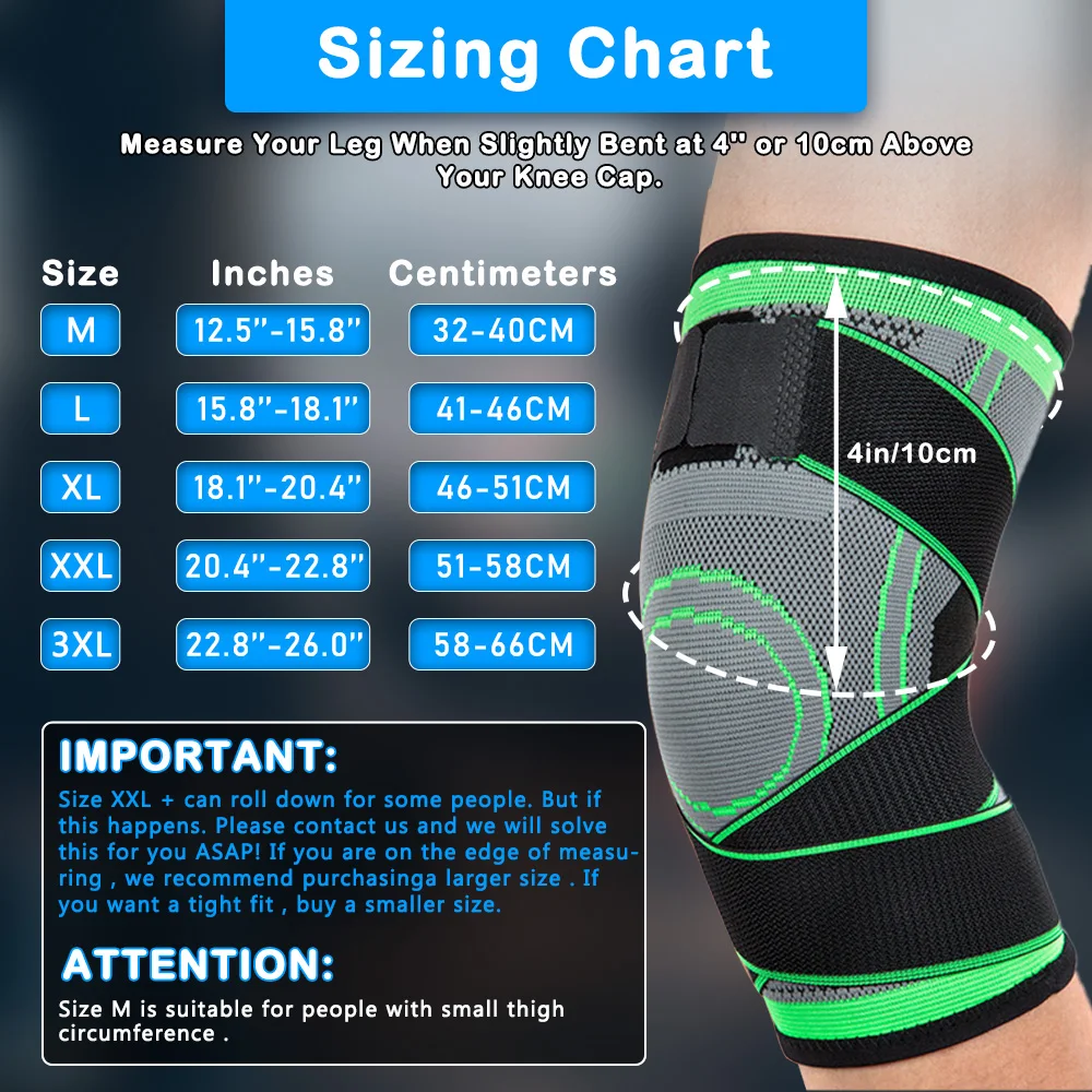 2PCS Fitness Running Cycling Knee Support Braces Elastic Nylon Sport Compression Knee Pad Sleeve Pressurized Kneepad Basketball