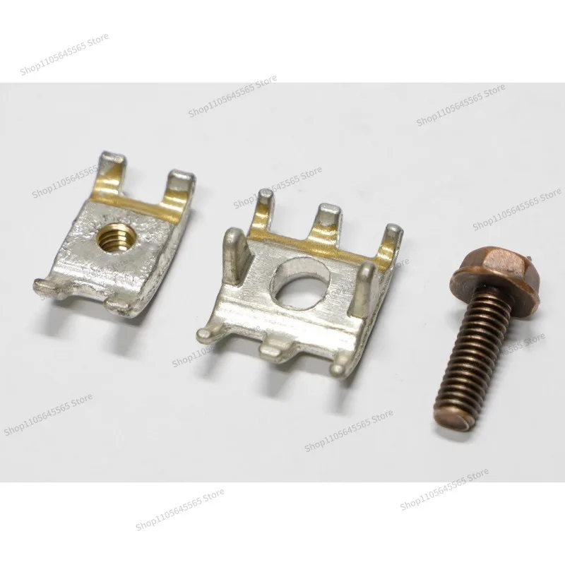 For H59-1 Yellow Copper Wire Clamp Outlet Type Grounding Wire Clamp Connector Accessories