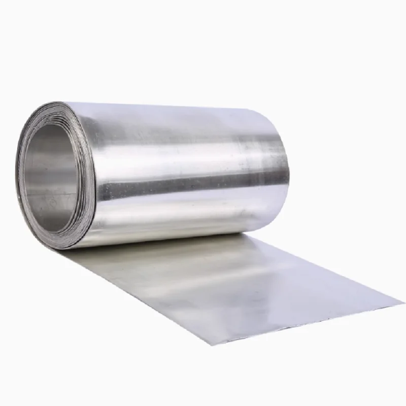 High purity tin plate sheet Pure tin plate foil roll Sn 99.99% for scientific research