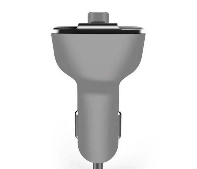 1.2 Inch Bluetooth Car FM Transmitter, Dual USB 3.4A Car Charger MP3 Player Handsfree Call TF U Disk Playback
