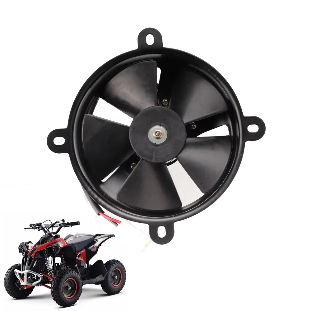 

Motorcycle 12V Cooling Fan Oil Cooler Engine Electric Radiator For 150cc-250cc ATV Quad Go Kart Dirt Bike Pit Bike Beach Buggy