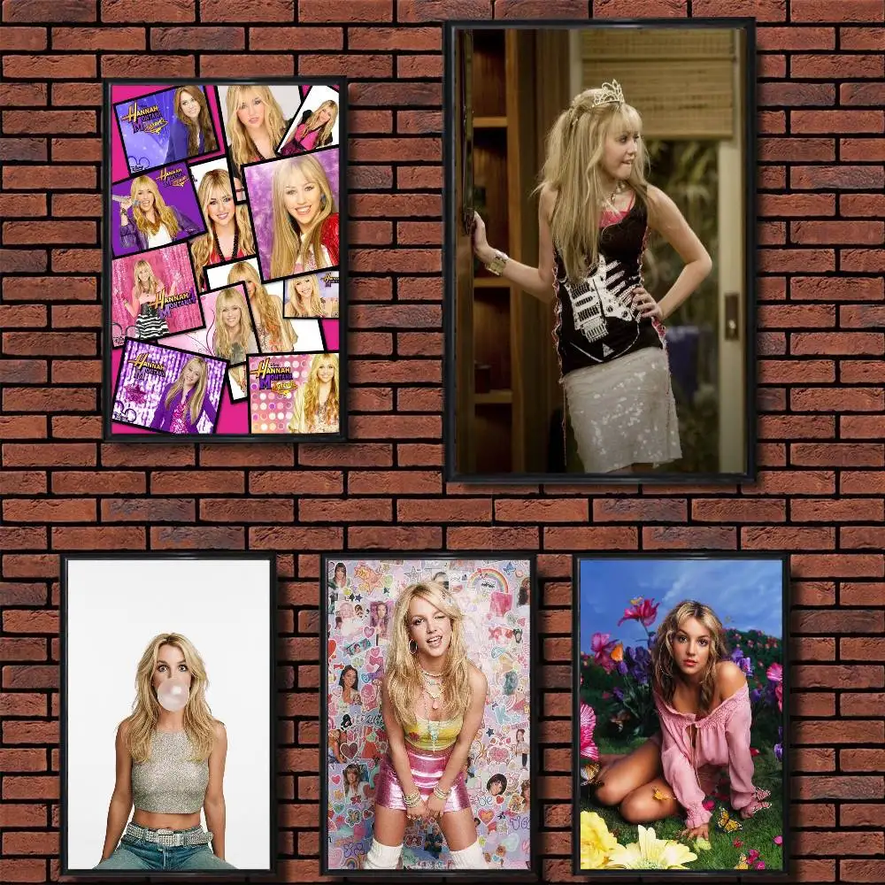 

Art H-Hannah Montana-S moive Wall Art Anime Canvas Painting Poster For Living Room Decoration Picture Home Decor