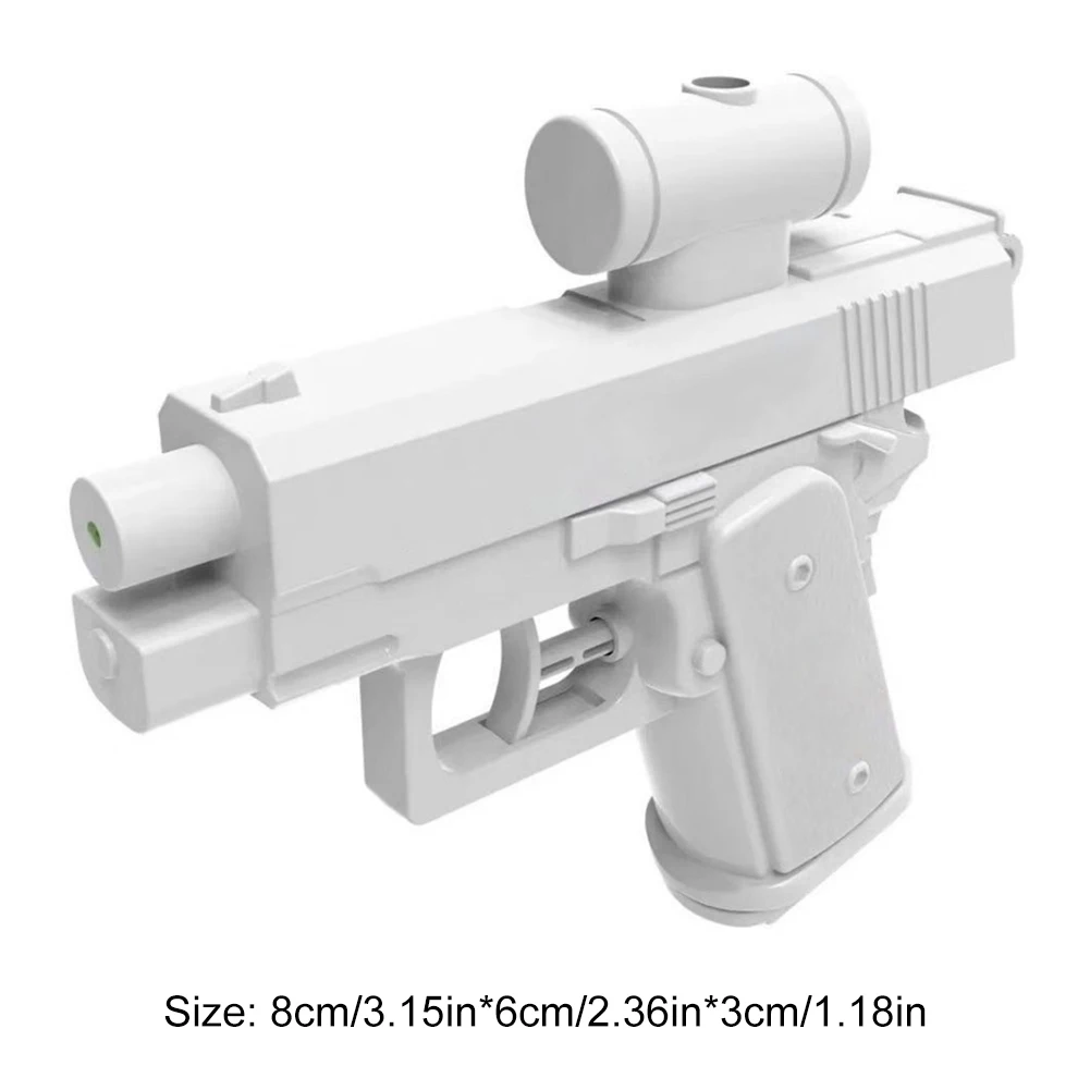 Nueva y creativa pistola rociadora de agua inversa de doble cara, tácticas de truco de verano, pulverizador de agua doble direccional, Mini pistola de juego de agua de juguete