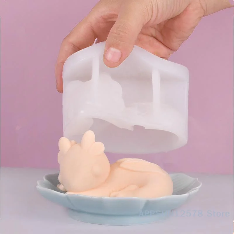 

Cute Dinosaur Mousse Mold Pudding Silicone Mold Custard Mold Cake Mold Cartoon Dino Cake Decoration Baking Bakery Tool