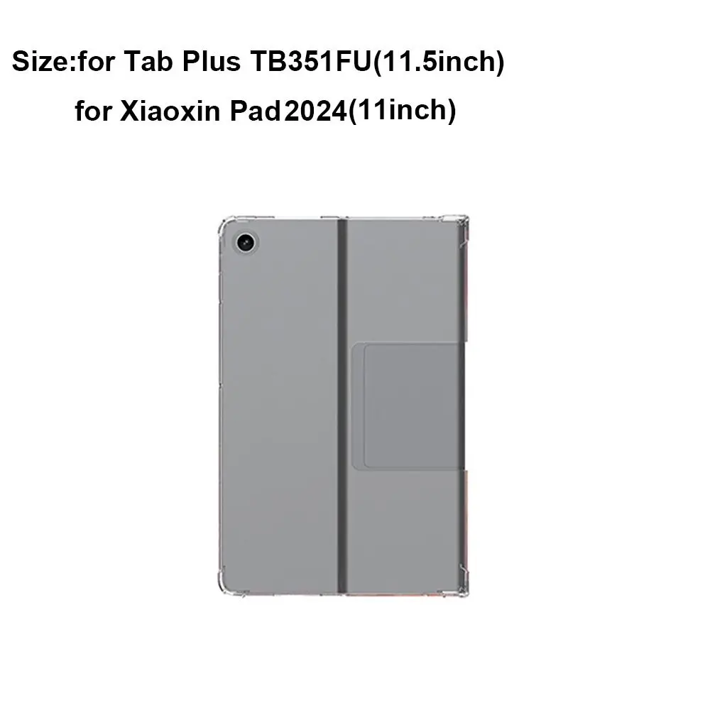 New 11/11.5 Inch Tablet Case Ultrathin TPU Protective Cover Clear Back Soft Protective Shell for Lenovo Tab Plus TB351FU