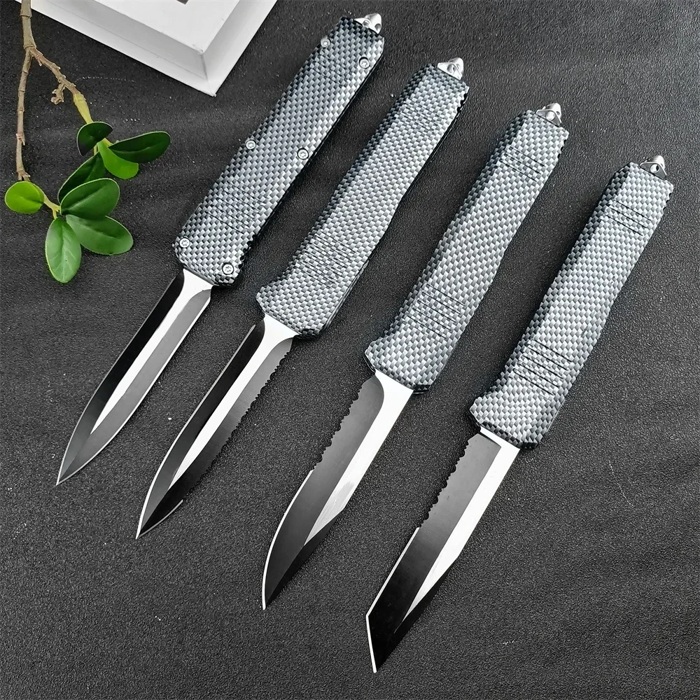 Hot Sale BM C07 Tactical Folding Knife 440C Blade Zinc Alloy Handle with Pocket Clip Multi-function Outdoor Camping Hunting Tool