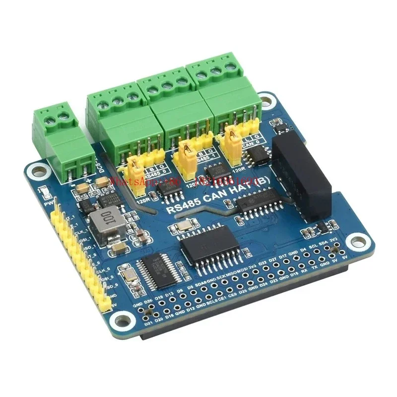 New Arrival 4B Dual-channel RS485 Bus Module, Isolated RS485 CAN Bus Expansion Board With Protection