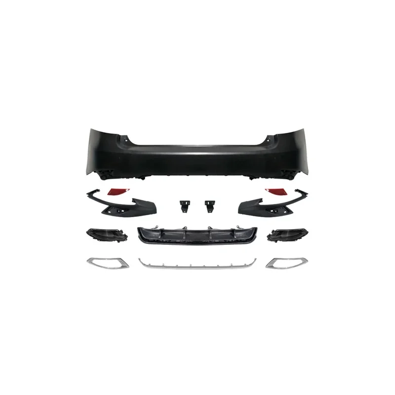 

Top Quality Auto Bumpers for Rear Bumper with Grille Taillight for RX350 2009-2015 Modified to 2019+ Year Rear Style BodyKit