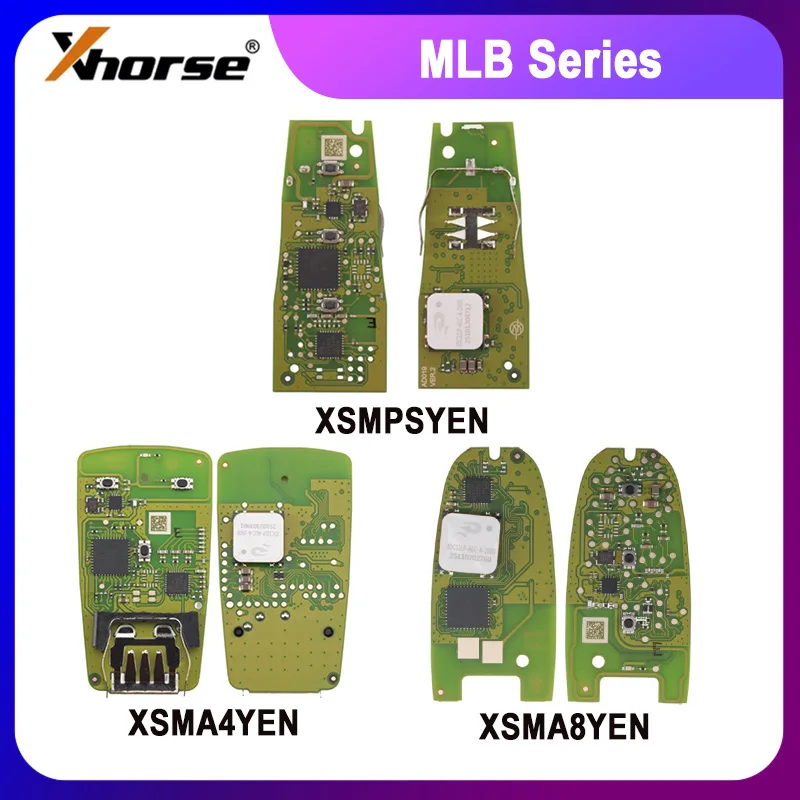 2026 New Xhorse XSMA4YEN XSMA8YEN XSMPSYEN MLB Remote Key OEM Chip Solution Compatible with AUD POR Type